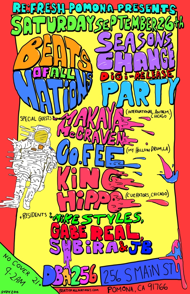 Beats of all nations flyer
